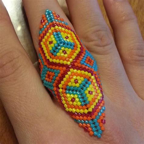 Pin By Mercy Lanman On Bead Patterns Jewelry Patterns Beaded Jewelry Beaded Rings