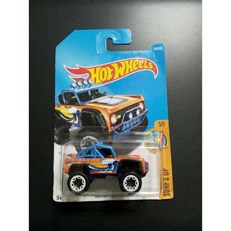 Hot Wheels 風火輪 CUSTOM FORD BRONCO 橘底 福特 老卡 X F 蝦皮購物