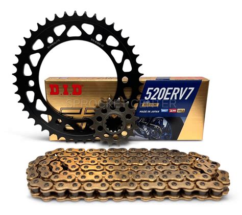 Honda Rc Conversion Superlite Sprocket Set With Chain