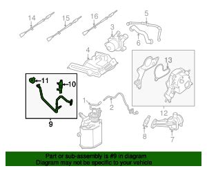 Volkswagen Beetle Secondary Air Injection Pump Hose K