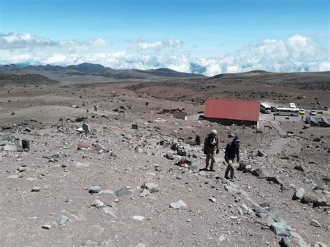 Trekking To The Chimborazo Volcano Refuge Tourism Ecuador Our