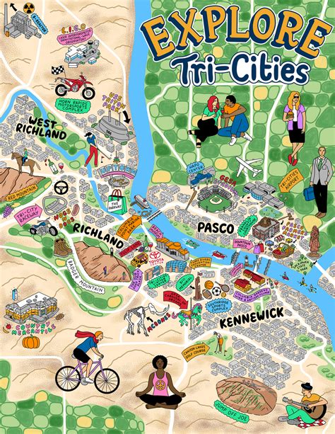 tri-cities map — Jenni Sparks