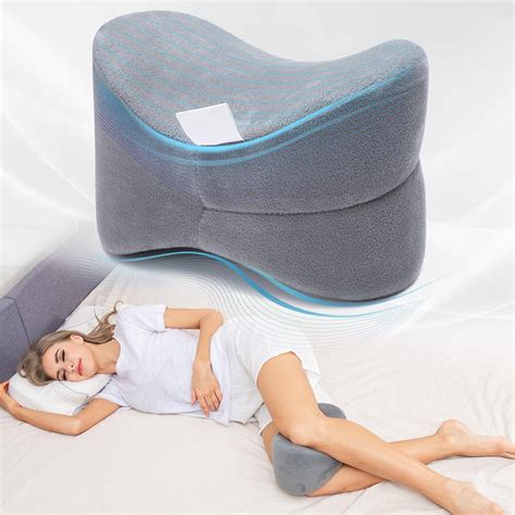 Essort Coussin Jambes pour Genoux Nuit Oreiller Genoux Orthopédique