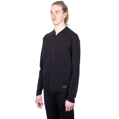 Nike Tech Knit Bomber Jacket Black Consortium