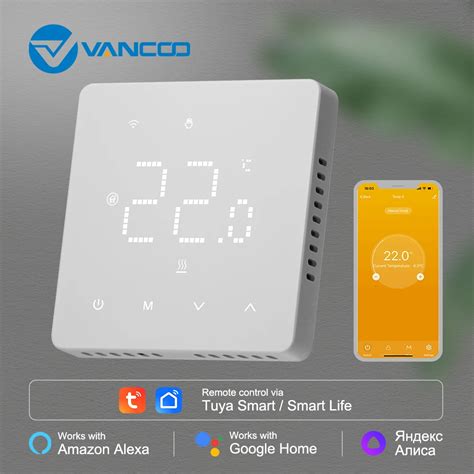 Tuya Smart Home Wifi Thermostat Warm Floor Electric Heating Thermostats