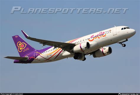 Hs Txr Thai Smile Airbus A Wl Photo By Andre Giam Id