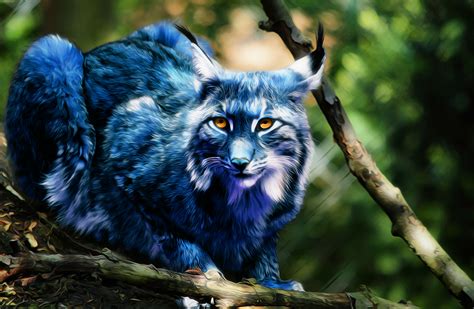 Blue Lynx by SlashRiot on DeviantArt