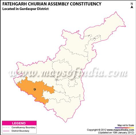 Fatehgarh Churian Assembly Constituency Map, Fatehgarh Churian Election ...