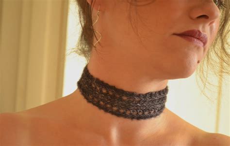 Knitting Novice Free Pattern The Nameless Choker