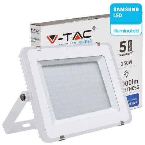 VTAC PROIETTORE LED 150W 4000K BIANCO SAMSUNG SKU 479 VT 150