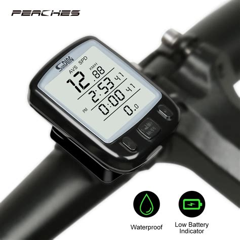 GPS Cycling Speedometer Waterproof Cycle Stopwatch Wireless Bike