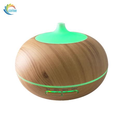 Multi Colors Ml Wood Grain Ultrasonic Essential Oil Aroma Diffuser