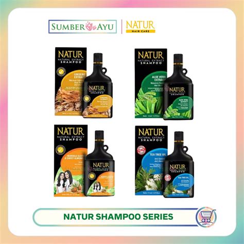 Jual Natur Shampoo 80Ml Dan 140Ml Shopee Indonesia