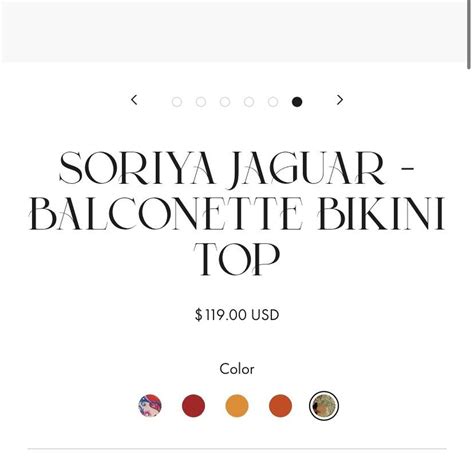 Jaguar Bikini Set From Sommer Swim In XS Balconette Depop