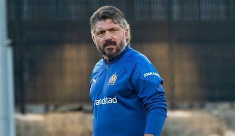 OM Les images de Gattuso qui donne de la voix à l entrainement