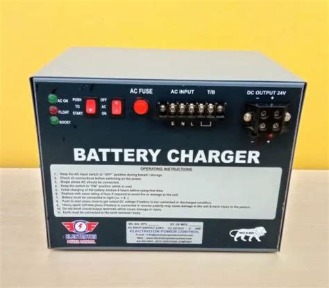 Genset Battery Charger At ₹ 9800 Generator Battery Charger 24v In New Delhi Id 26758023197