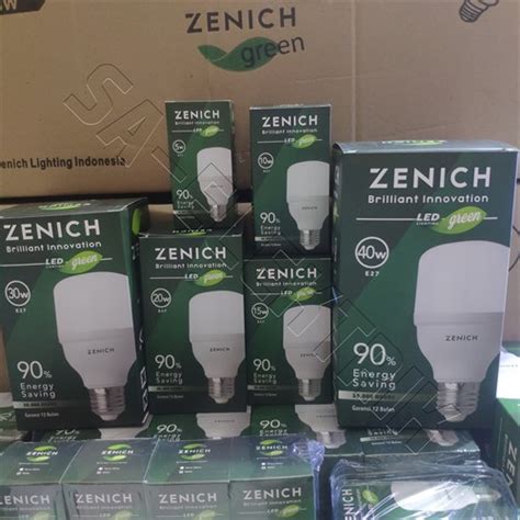 Jual Lampu Led W Watt Zenich T Bulb Garansi Th Terang White