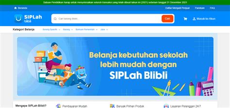 Cara Belanja Di Siplah Blibli Untuk Satuan Pendidikan