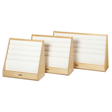 Présentoir en bois FLUSHBACK PICK A BOOK Jonti Craft Inc pour