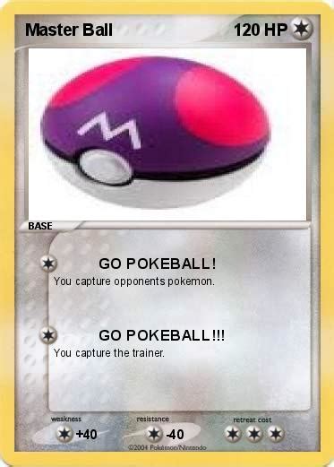 Pokémon Master Ball 18 18 - GO POKEBALL! - My Pokemon Card