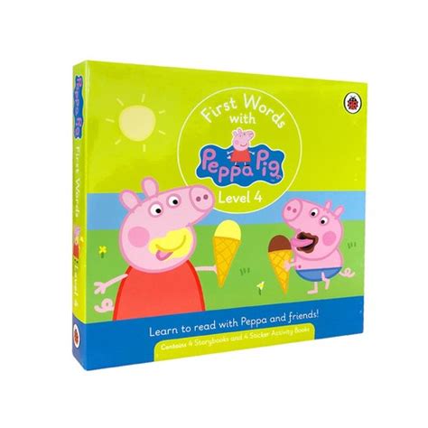 First Words With Peppa Pig Level Box Set Paperback Activity