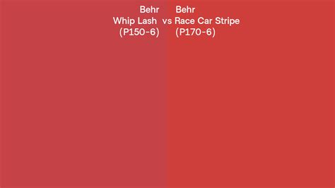 Behr Whip Lash Vs Race Car Stripe Side By Side Comparison