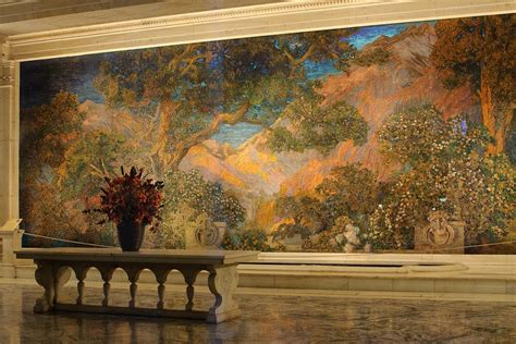 The Dream Garden By Maxfield Parrish At The Curtis Center In Downtown