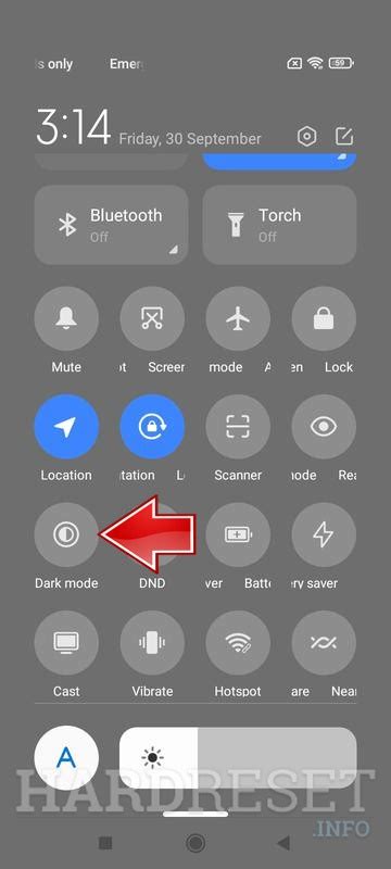 Dark Mode REDMI 10A How To HardReset Info