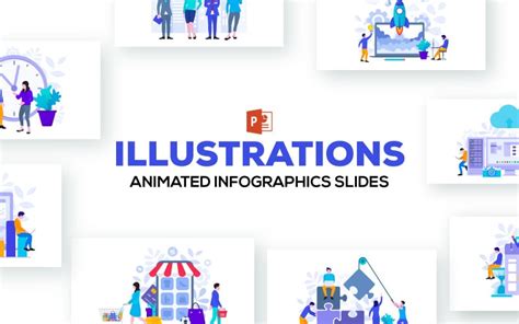 Animated Infographics Presentations PowerPoint template