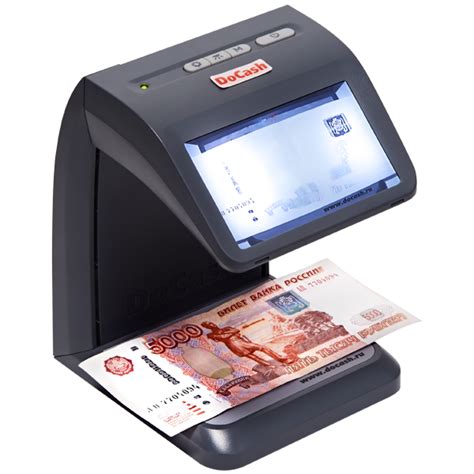 Детектор банкнот DoCash mini