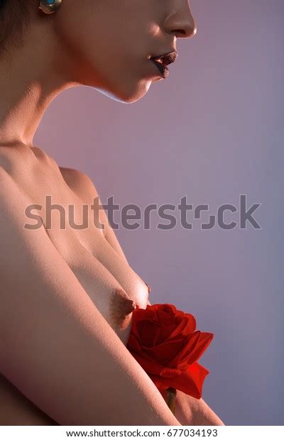 Nude Woman Flowerfashion Art Photo Naked Stock Photo 677034193 Shutterstock