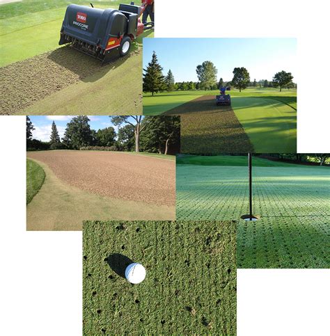 Golf Course Aerification