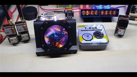 2 1 Round Touch Display LILYGO T RGB Based On The ESP32 S3 Demo Code