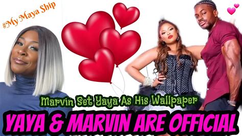 Marvin And Yaya Are Official Marvin Set Yaya As Hiswallpaper Yaya