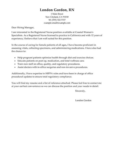 38 Nurse Practitioner Resume Cover Letter Samples That You Should Know