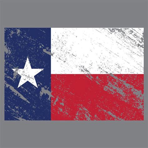 Distressed Texas Flag T Shirt Usamm