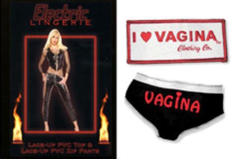 I Love Vagina Clothing Electric Lingerie Team Up Avn