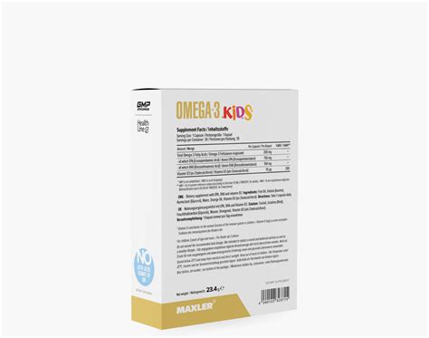 Omega-3 Kids Maxler — Омега-3 для детей купить по выгодной цене от ...