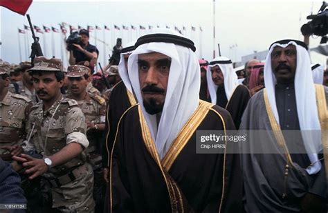 Kuwaits Emir Sheikh Jaber Al Ahmad Al Sabah Followed By Crown Prince