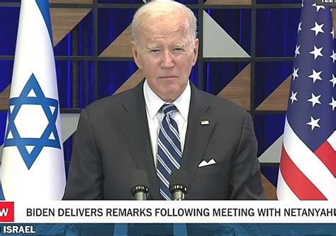 Biden Tells Israel To Restore ‘humanitarian Aid To Gaza Promises 100