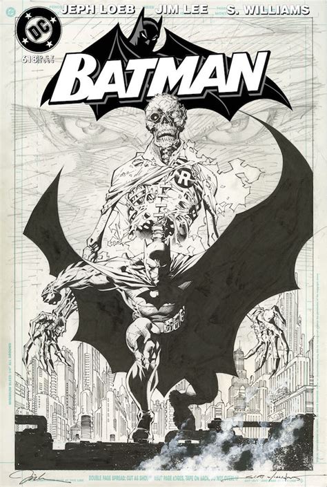 This Jim Lee Original Batman Art Auction Might Make You Hush Blowout Buzz