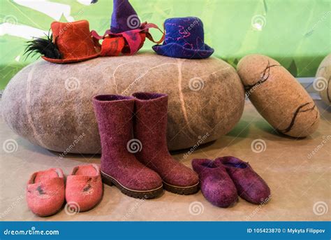 Wool Fashion Boots Cap Clothes Stock Photo Image Of Cold Dress
