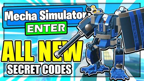 Mecha Simulator JUNE CODES UPDATE ALL NEW ROBLOX Mecha Simulator