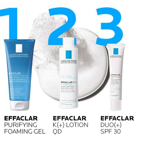 La Roche Posay Effaclar Purifying Foaming Gel Ml Cleanser Wipes