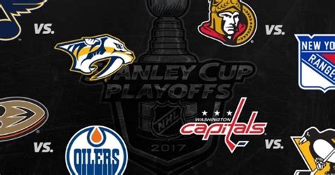 Nhl Playoffs 2017 Second Round Schedule