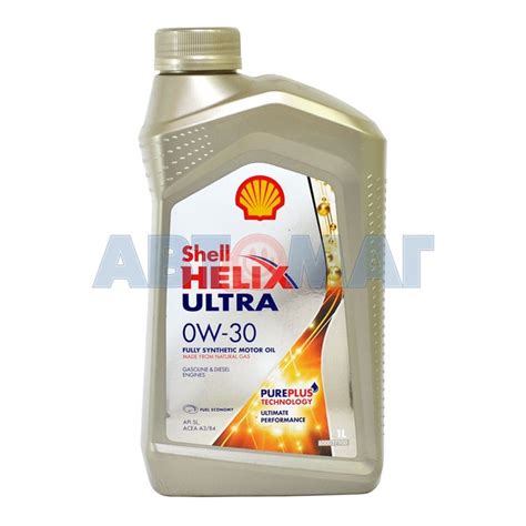 Купить Масло моторное Shell Helix Ultra 0W30 1л синтетическое в Санкт ...