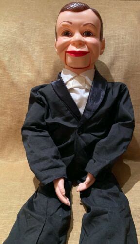 Vintage 1977 Juro Charlie Mccarthy Dummy Ventriloquist Doll Antique