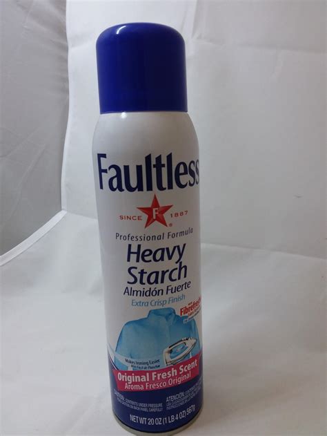 Spray Starch Faultless” Universal Drycleaning Solutions