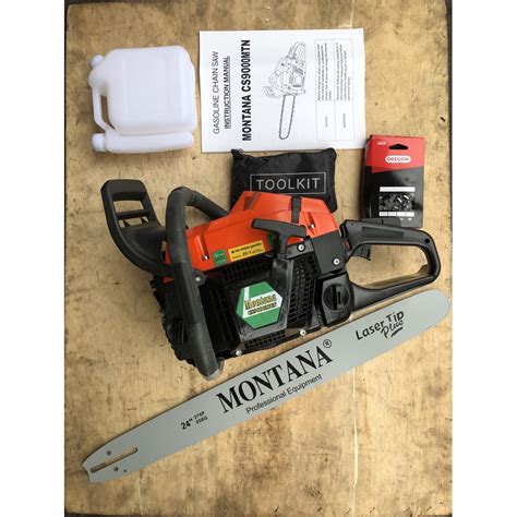 Jual Mesin Chainsaw Montana Tipe CS9000MTN Complete Bar Baja 24 Inchi