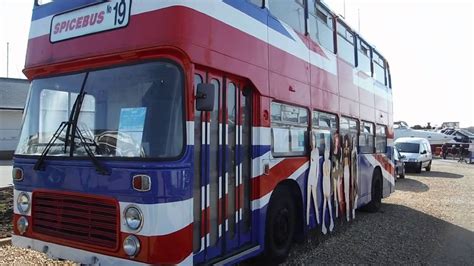 Spice World Spice Bus Number 19 Bus On The Isle Of Wight Youtube